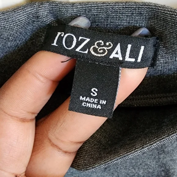 Gray Midi Skirt - Picture 3 of 6